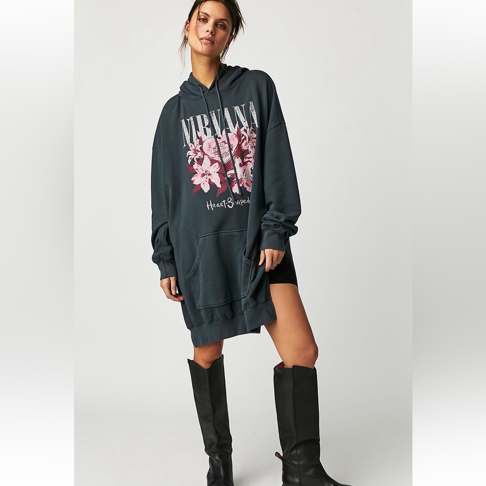 Free People Nirvana Oversized Hoodie